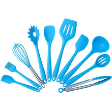 Load image into Gallery viewer, 10pcs 5pcs Silicone Cooking Utensils Sets Heat Resistant Kitchenware Baking Utensils Kitchen Cooking Tools Set Accessories